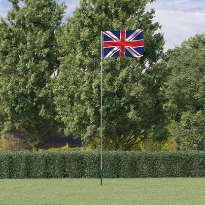 Flagge S Mit Mast 6,23 M Aluminium