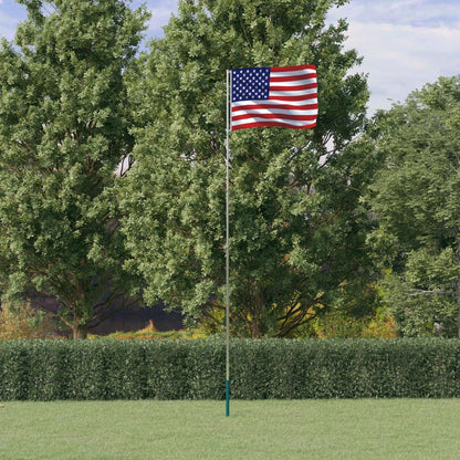 Flagge S Mit Mast 6,23 M Aluminium