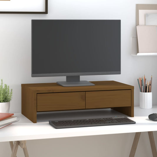 Monitorständer Massivholz Kiefer