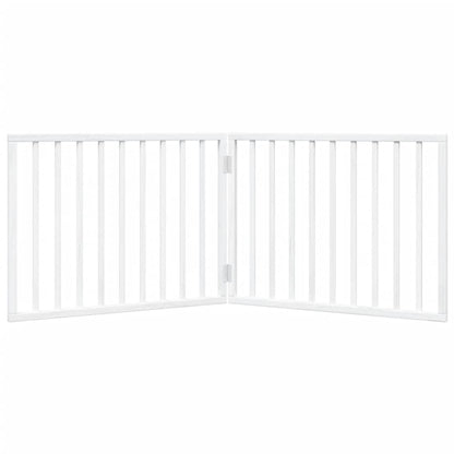 Hundegitter Faltbar 2 Paneele 160 Cm Pappelholz