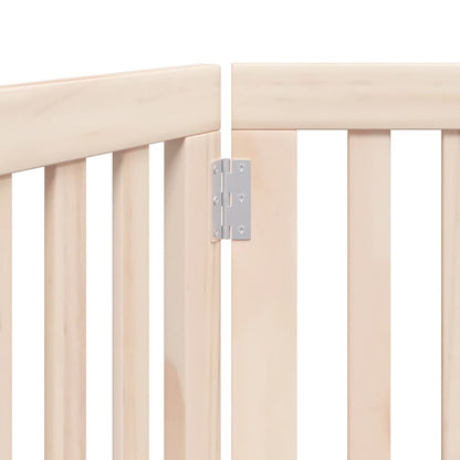 Hundegitter Faltbar 3 Paneele 150 Cm Pappelholz