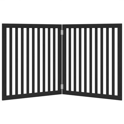 2-Tlg. Hundetor Faltbar 160 Cm Pappelholz