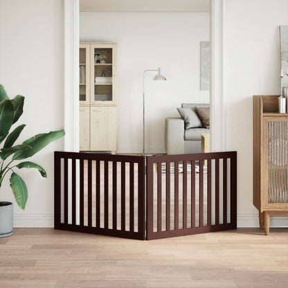 2-Tlg. Hundetor Faltbar 160 Cm Pappelholz