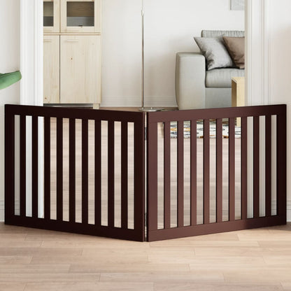 2-Tlg. Hundetor Faltbar 160 Cm Pappelholz