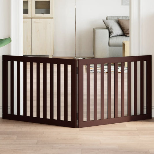 2-Tlg. Hundetor Faltbar 160 Cm Pappelholz