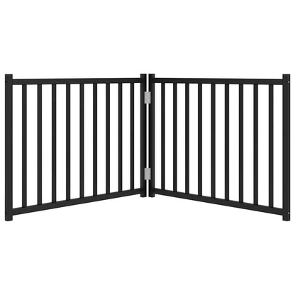 2-Tlg. Hundetor Faltbar 160 Cm Massivholz Tanne