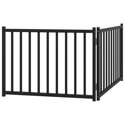 2-Tlg. Hundetor Faltbar 160 Cm Massivholz Tanne