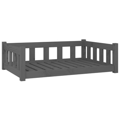 Hundebett 95,5X65,5X28 Cm Massivholz Kiefer