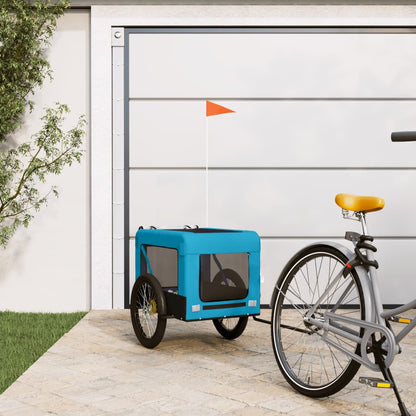 Fahrradanhänger Hunde Und Schwarz Oxford-Gewebe & Eisen