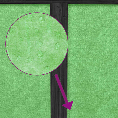 Kaninchenstall 144X123X67,5 Cm Massivholz Kiefer