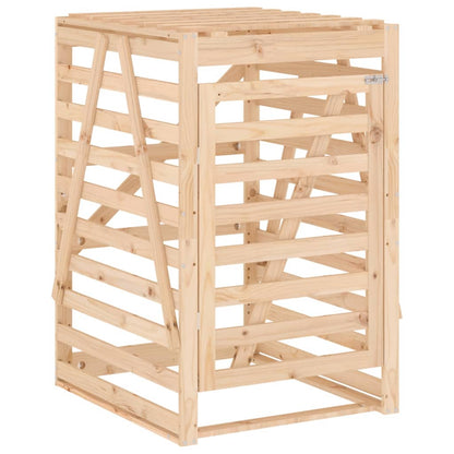 Mülltonnenbox Für 4 Tonnen Massivholz Kiefer