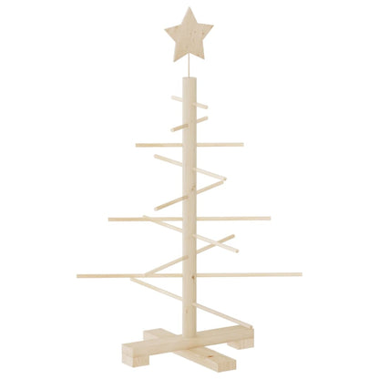 Weihnachtsbaum Holz Zum Schmücken Massivholz Kiefer Natur (Unbehandelt)