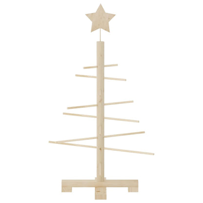 Weihnachtsbaum Holz Zum Schmücken Massivholz Kiefer Natur (Unbehandelt)