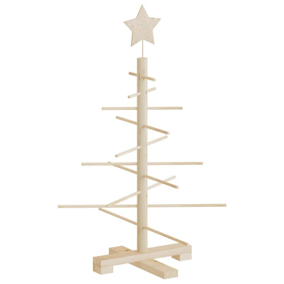 Weihnachtsbaum Holz Zum Schmücken Massivholz Kiefer Natur (Unbehandelt)