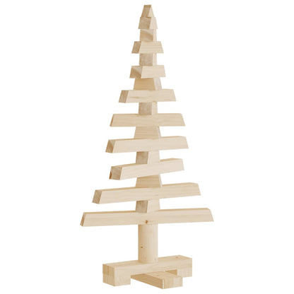 Weihnachtsbaum Holz Zum Schmücken Massivholz Kiefer Natur (Unbehandelt)