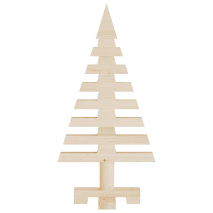 Weihnachtsbaum Holz Zum Schmücken Massivholz Kiefer Natur (Unbehandelt)