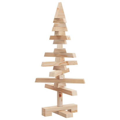 Weihnachtsbaum Holz Zum Schmücken Massivholz Kiefer Natur (Unbehandelt)
