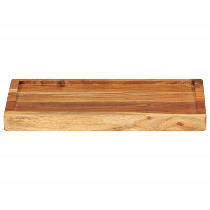 Schneidebrett 43X32X3,5 Cm Massivholz Akazie