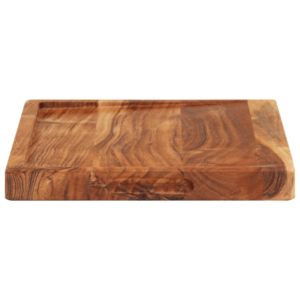 Schneidebrett 43X32X3,5 Cm Massivholz Akazie