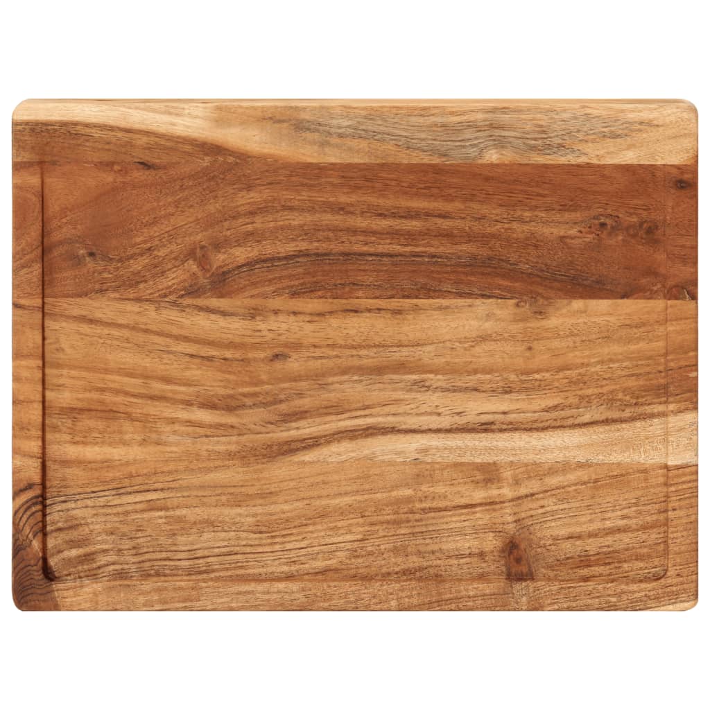 Schneidebrett 43X32X3,5 Cm Massivholz Akazie