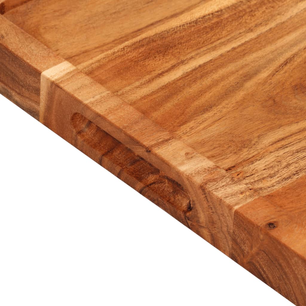 Schneidebrett 43X32X3,5 Cm Massivholz Akazie