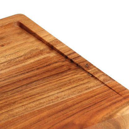 Schneidebrett 43X32X3,5 Cm Massivholz Akazie