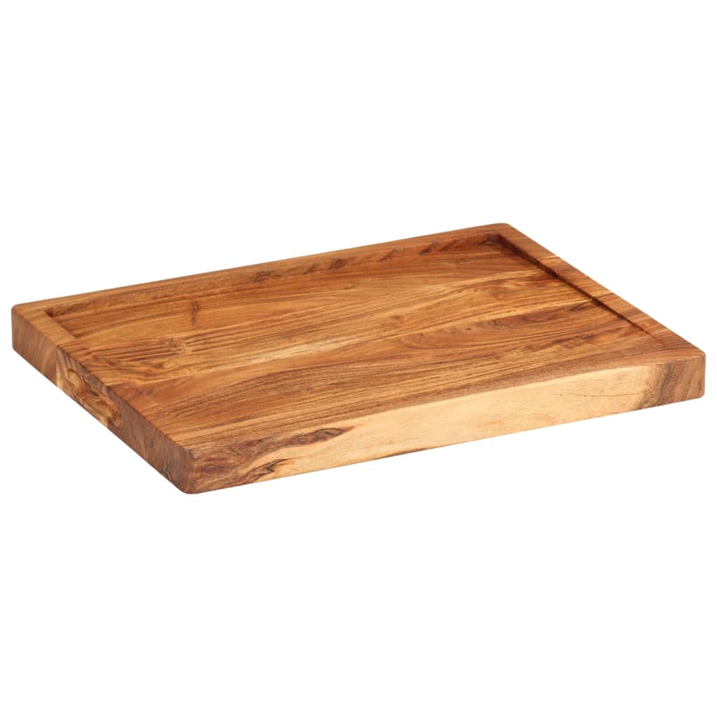 Schneidebrett 43X32X3,5 Cm Massivholz Akazie