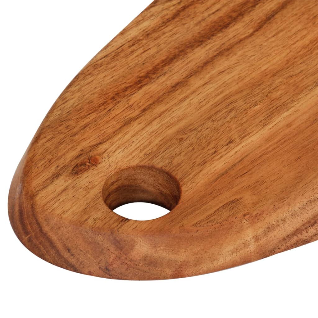 Schneidebrett 46X20X2,5 Cm Massivholz Akazie