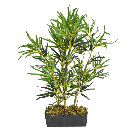 Bambusbaum Künstlich 368 Blätter 80 Cm Grün