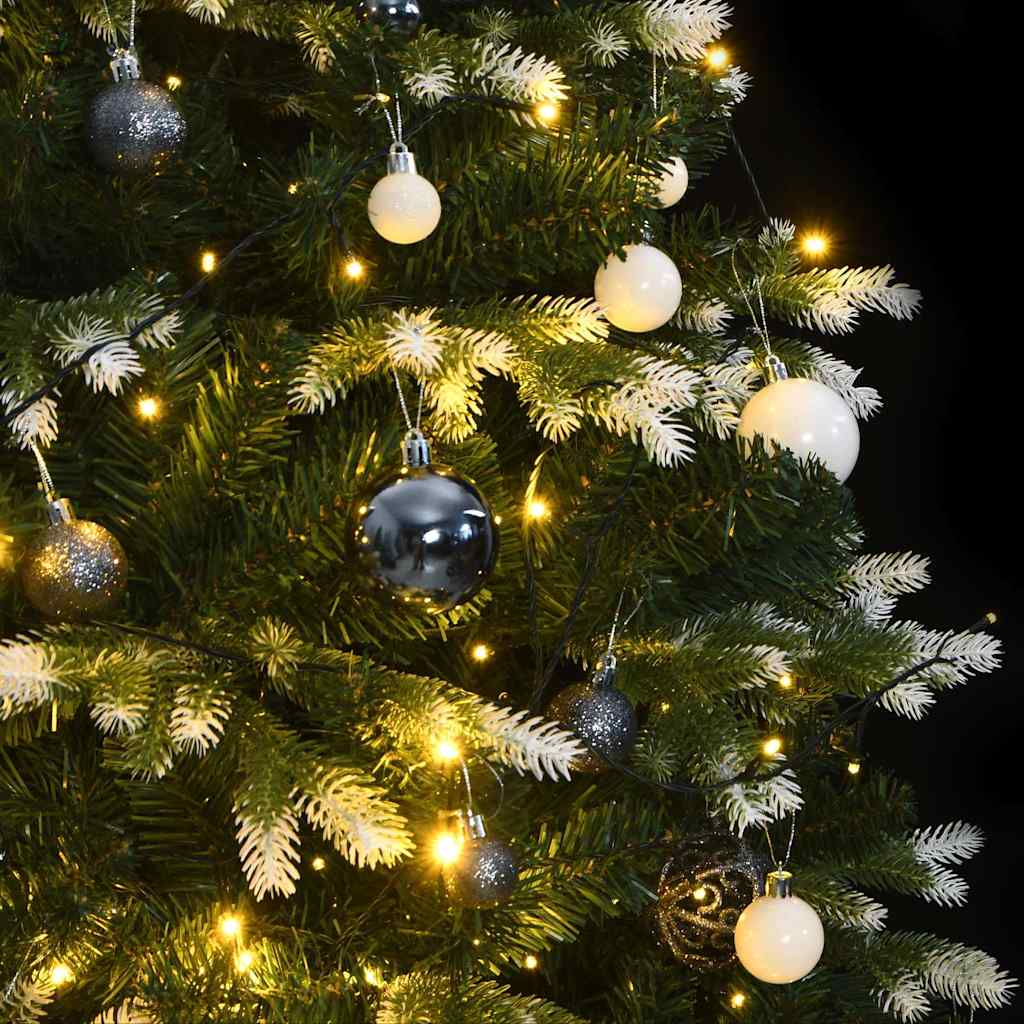 Künstlicher Weihnachtsbaum Klappbar 150 Leds & Kugeln