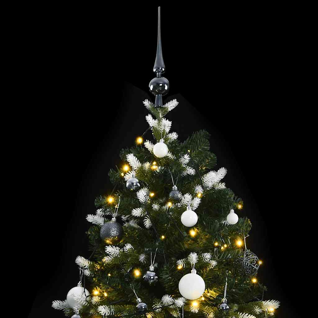 Künstlicher Weihnachtsbaum Klappbar 150 Leds & Kugeln