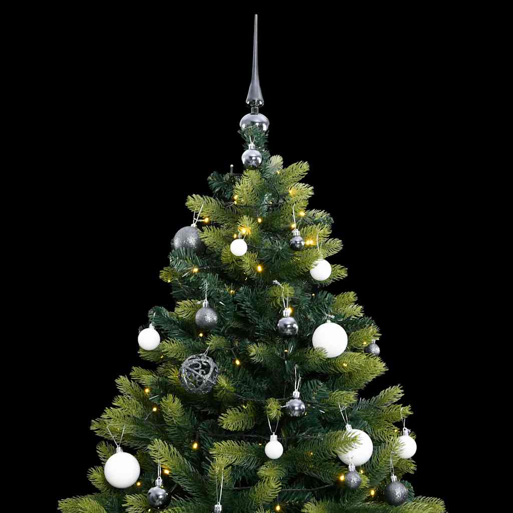 Künstlicher Weihnachtsbaum Klappbar 150 Leds & Kugeln