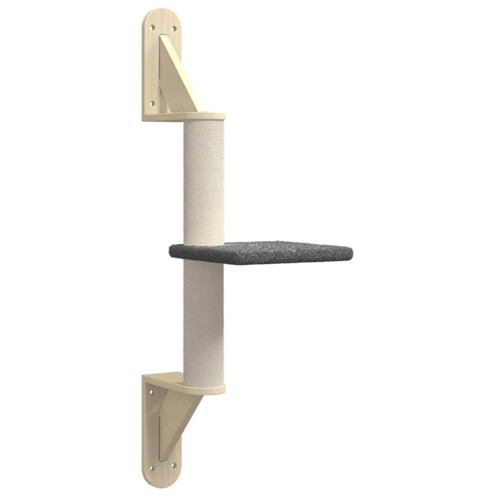 Kratzbaum Mit Kratzsäule Wandmontage 85,5 Cm