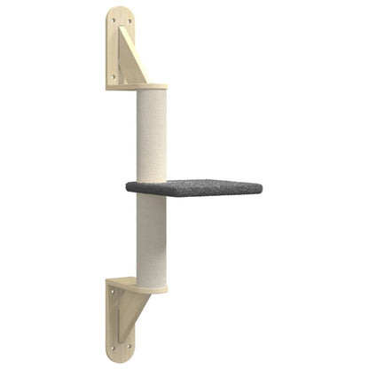 Kratzbaum Mit Kratzsäule Wandmontage 85,5 Cm