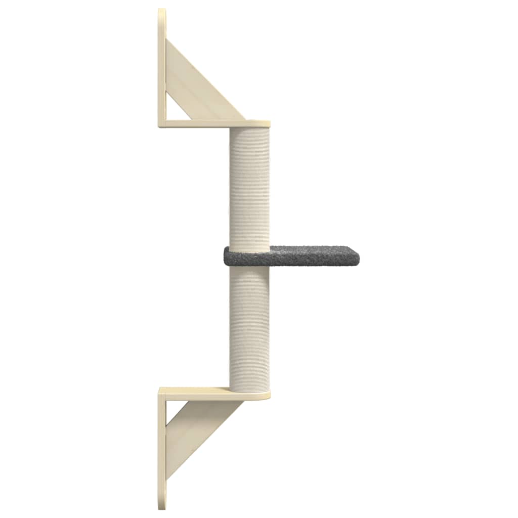 Kratzbaum Mit Kratzsäule Wandmontage 85,5 Cm