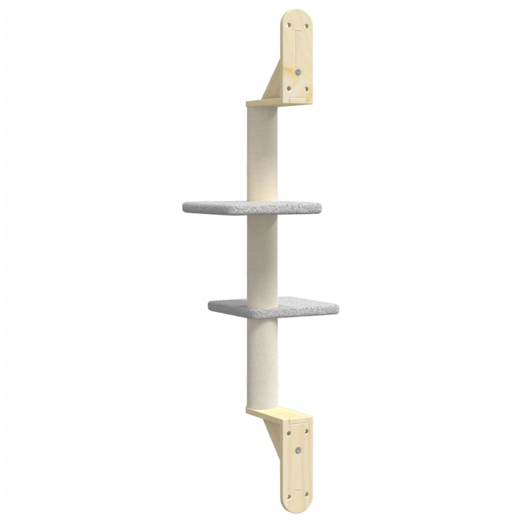 Kratzbaum Mit Kratzsäule Wandmontage 108 Cm