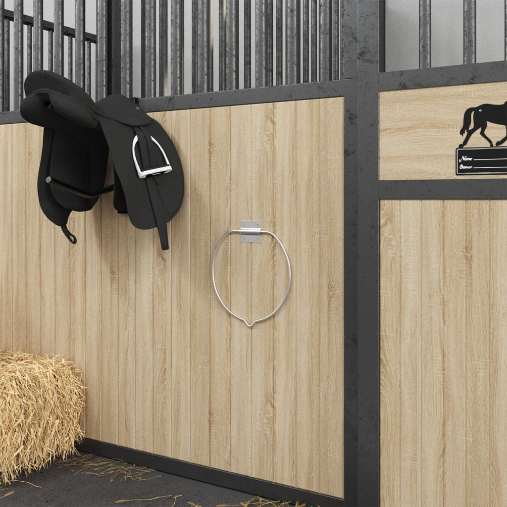 Eimerhalter Wandmontage Silbern Stahl