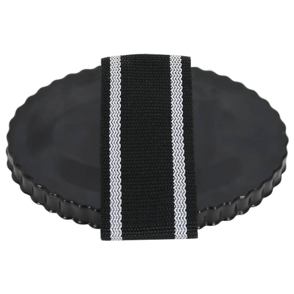 Striegel Für Pferde 3 Stk. Schwarz Stahl