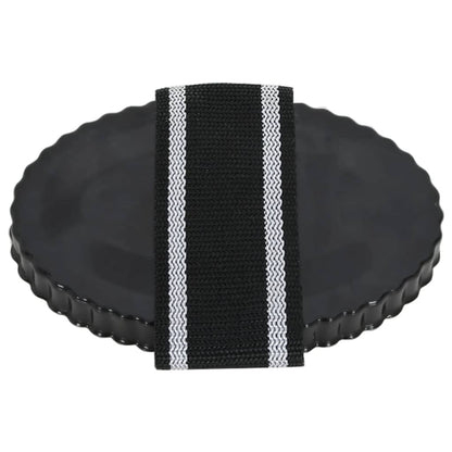 Striegel Für Pferde 3 Stk. Schwarz Stahl