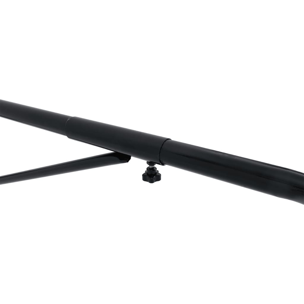 Schlauchhalter Wandmontage Schwarz Stahl