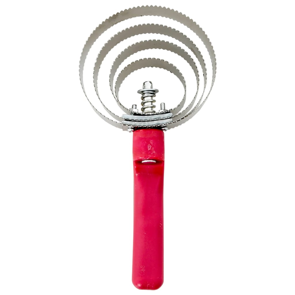 Striegel Für Pferde 4 Ringe Wendbar Edelstahl