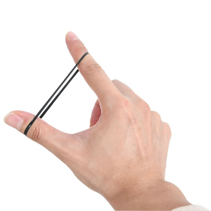 Flechtbänder Für Pferde 500 Stk. Schwarz Silikon