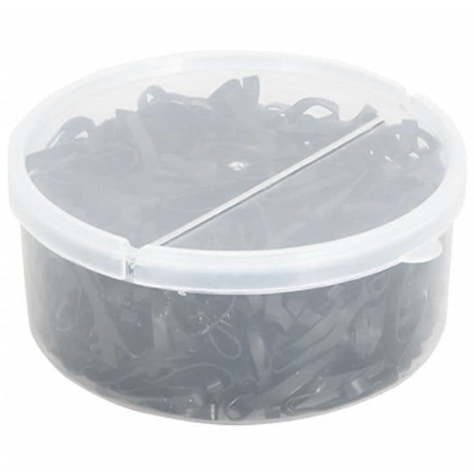 Flechtbänder Für Pferde 500 Stk. Schwarz Silikon