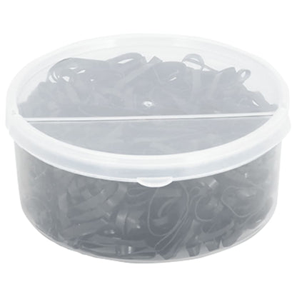 Flechtbänder Für Pferde 500 Stk. Schwarz Silikon