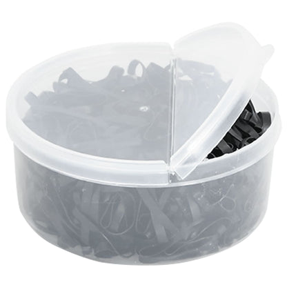 Flechtbänder Für Pferde 500 Stk. Schwarz Silikon