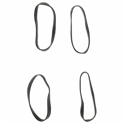 Flechtbänder Für Pferde 500 Stk. Schwarz Silikon