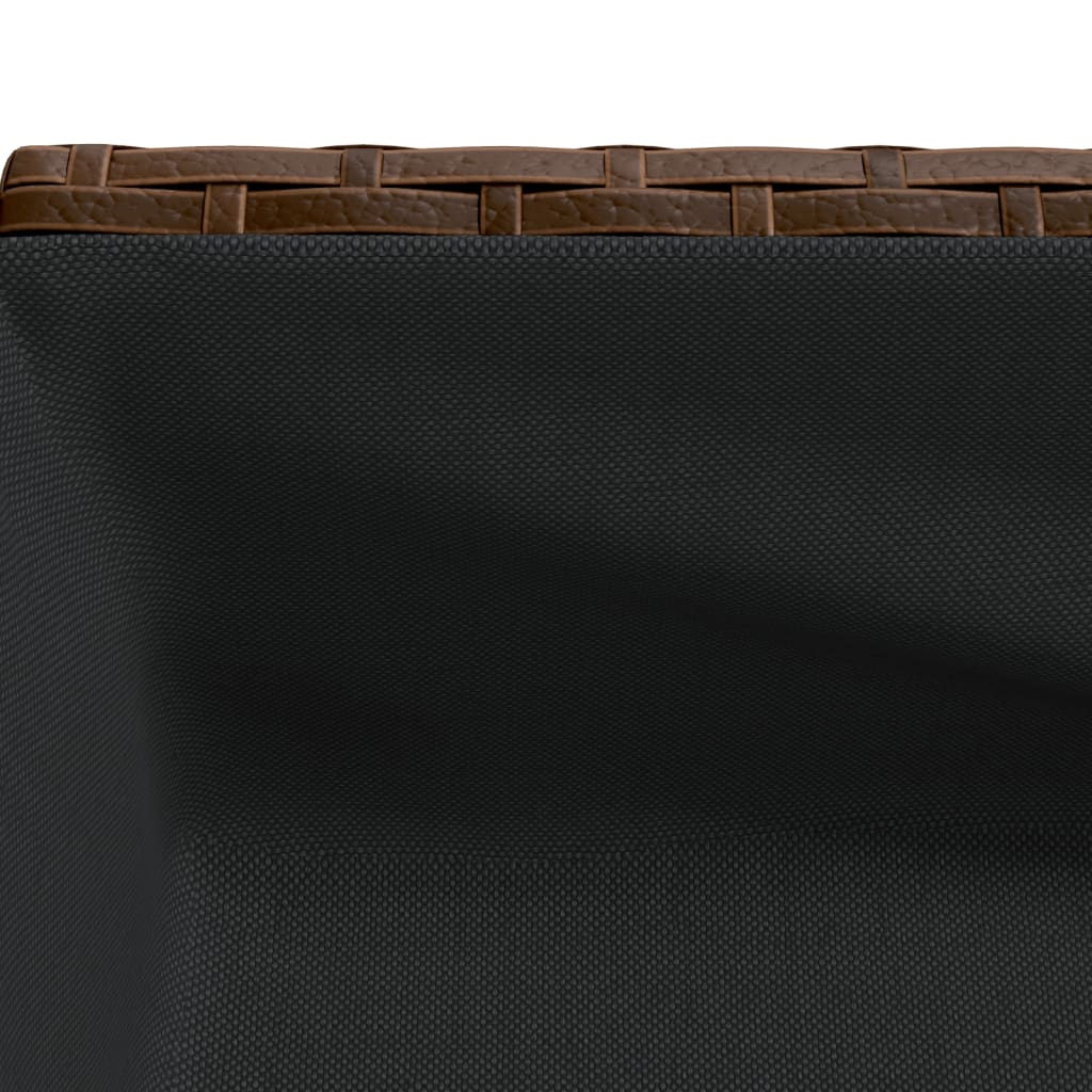 Pflanzkübel Mit Ablage Poly Rattan