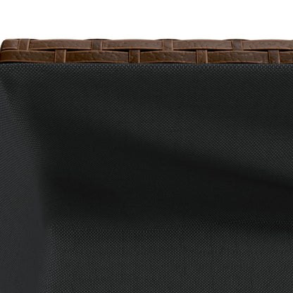 Pflanzkübel Mit Ablage Poly Rattan