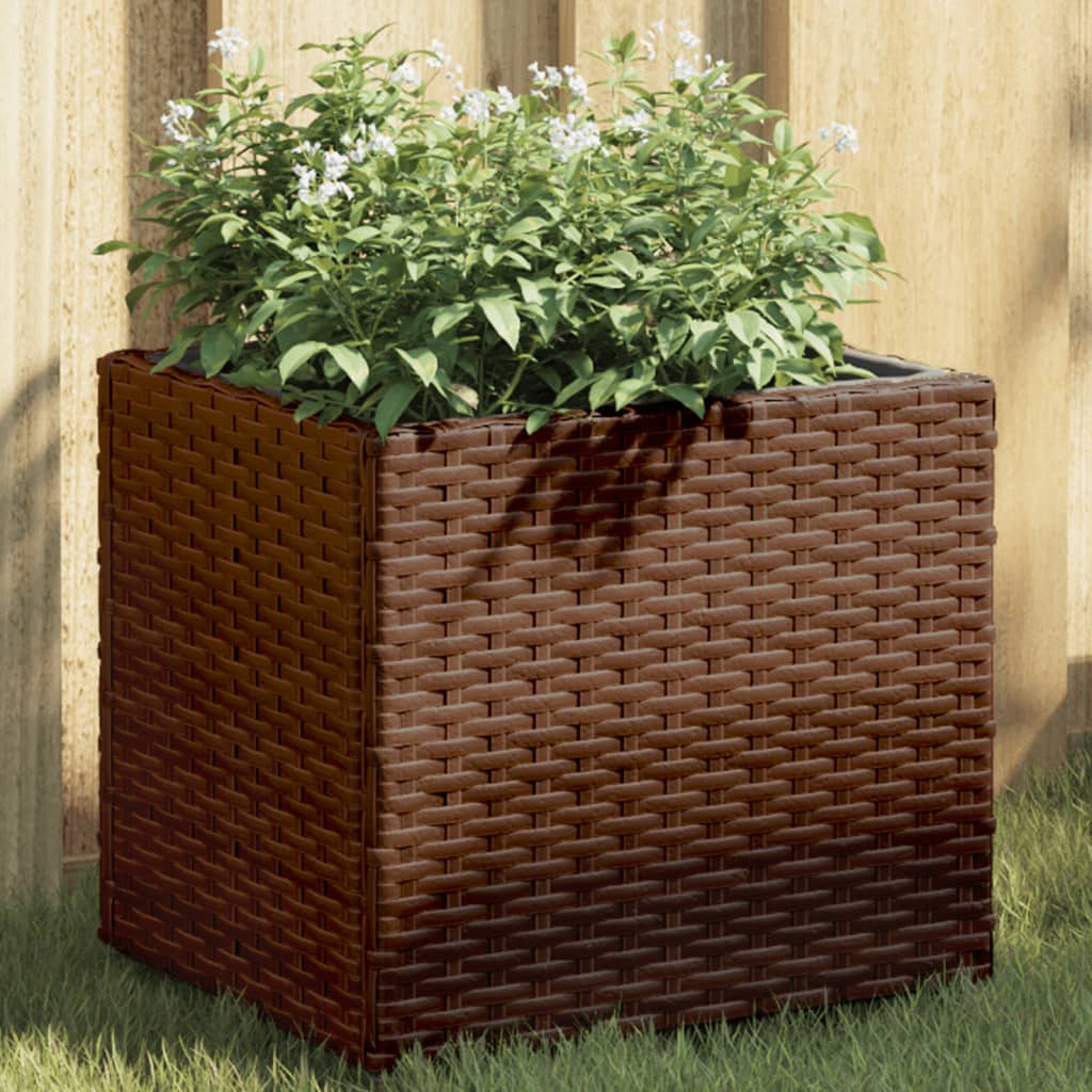 Pflanzkübel Poly Rattan