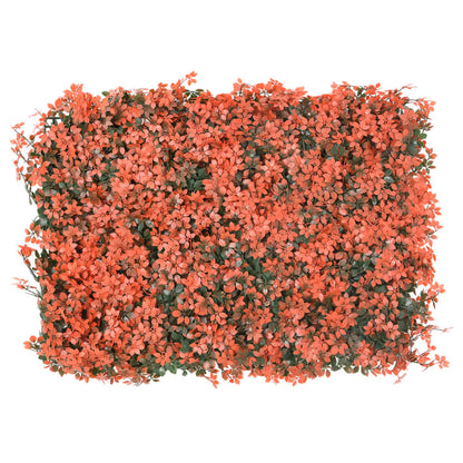   Ahornblatt-Sichtschutz Künstlich 6 Stk. Hellrot 40X60 Cm